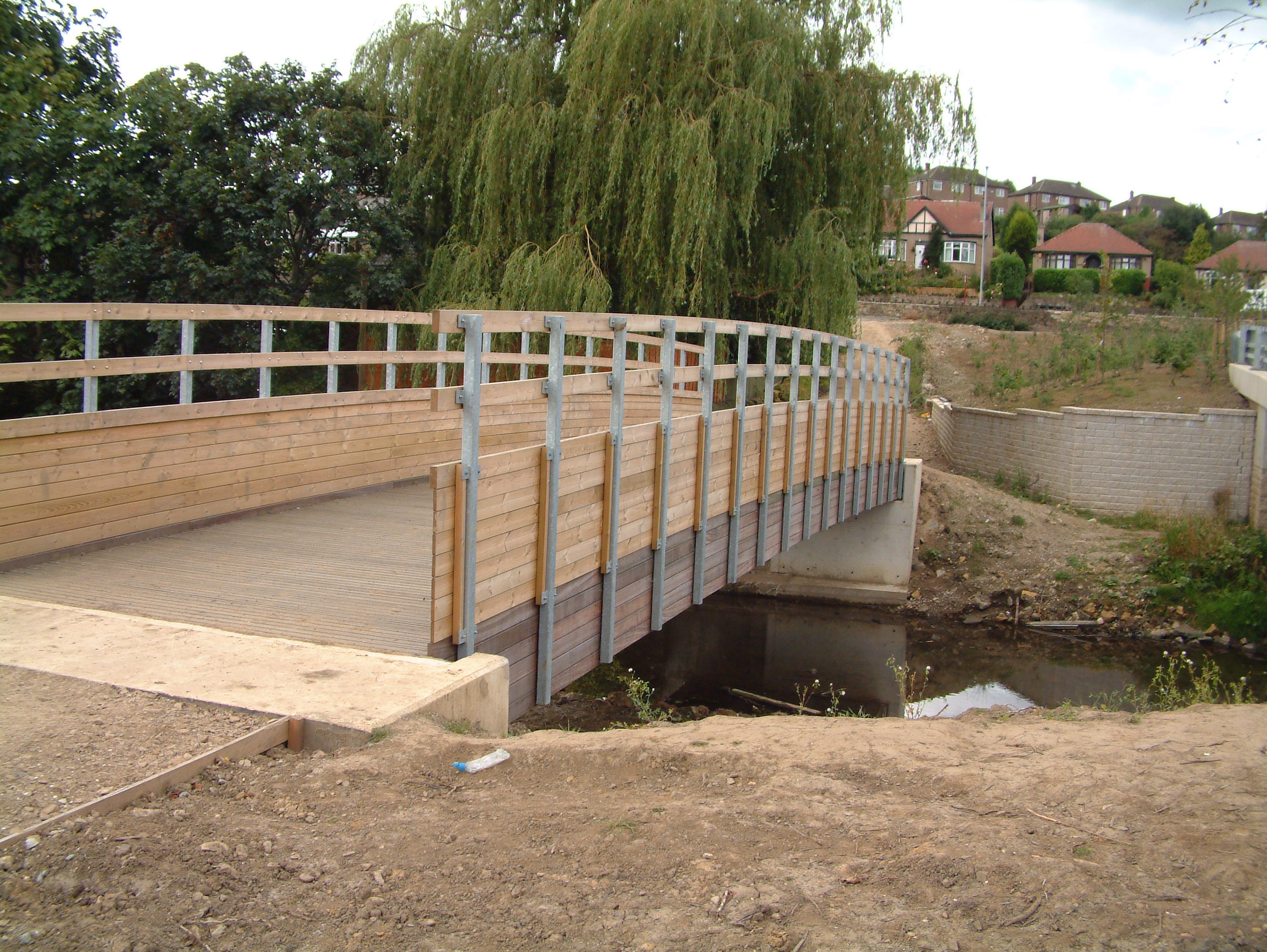 Steel and Timber Bridle bridge Ref 2830